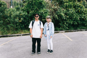 very hip couple on top of Doi Inthanon